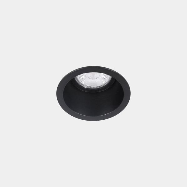 Downlight Lite ø75mm 6.7W LED warm-white 3000K CRI 80 32.2º ON-OFF Black IN IP20 / OUT IP54 659lm image 1