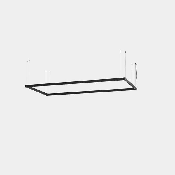 Lineal lighting system Apex Rectangular Pendant 1125mm x 2140mm 117W LED neutral-white 4000K CRI 90 ON-OFF White IP20 9378lm image 1