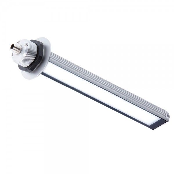 TUBELED_40 II Power, Gewinde M40x1,5, 280mm, 100°, ~12W, M12-A, 24V DC image 1