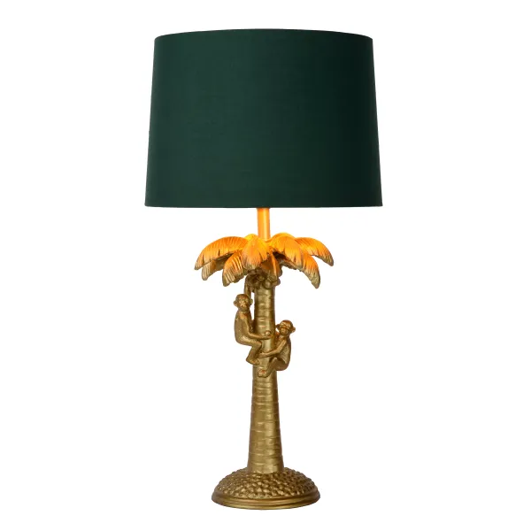 COCONUT Table lamp E27/40W H50cm Gold / Green image 1