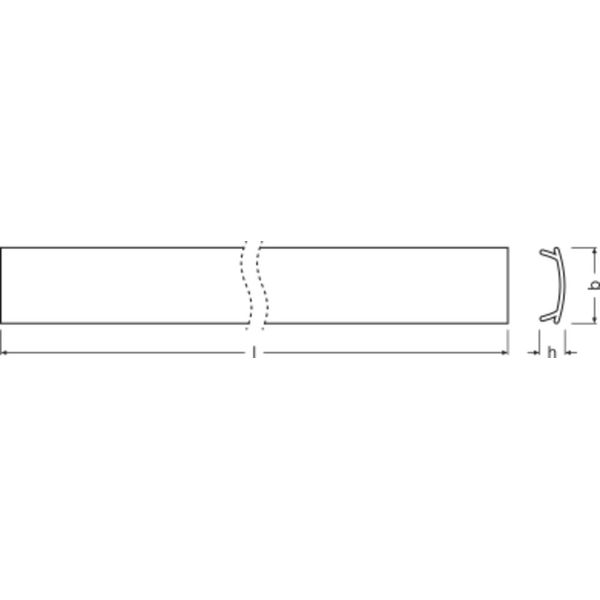 Covers for LED Strip Profiles -PC/R01/C/1 image 5