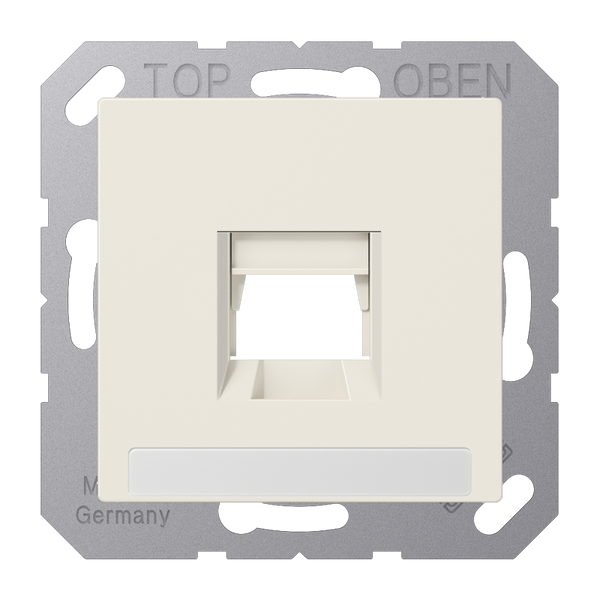 Centre plate for MJ IF f. 1 socket A1569-1NAWE image 1