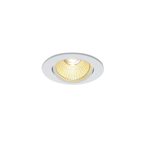 NEW TRIA 68 LED DL ROUND Set, 9W, 3000K, 38ø, matt white image 1