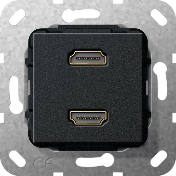 HDMI 2-g G-Ch Insert black m image 1