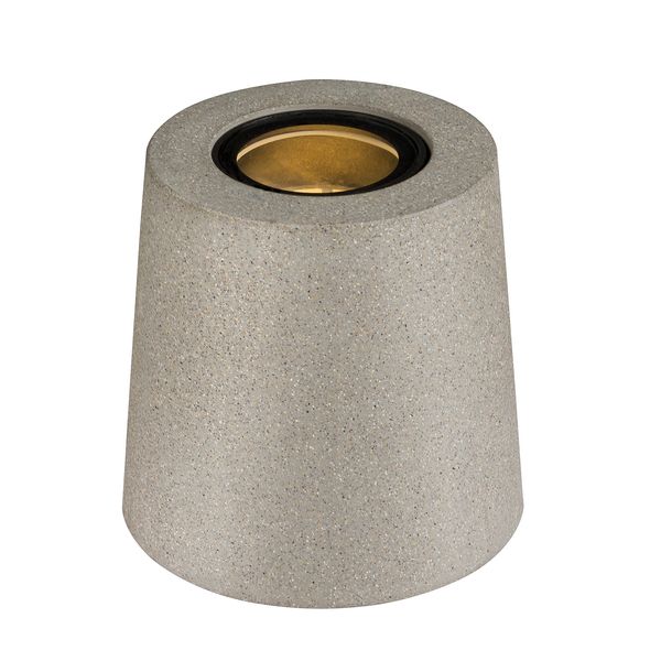 CONCRETO FL, Free-standing lamp round GU10 grey 10W image 1