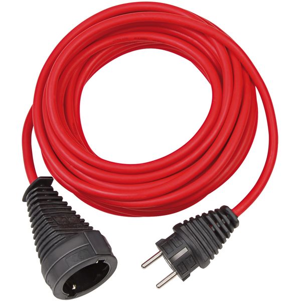 Quality plastic extension cable 25m red H05VV-F 3G1,5 *FR* image 1