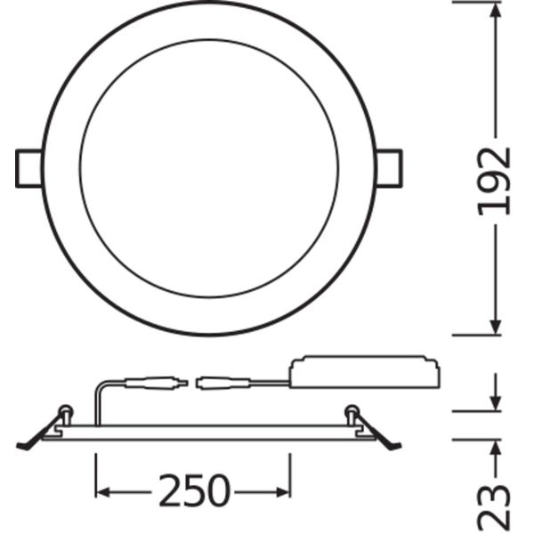 DAMP PROOF SLIM VALUE 1200 36 W 6500 K IP65 GY image 11