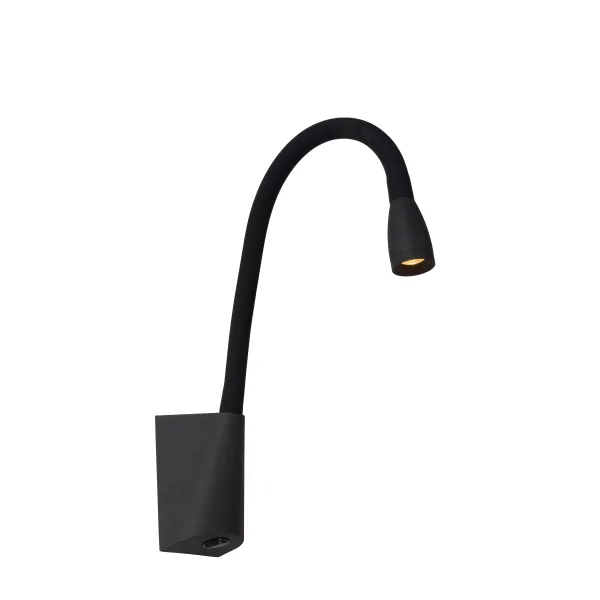 GALEN Wall Light LED 3W 3000K Flex Arm Black image 1