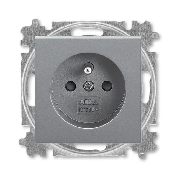 5519H-A02557 69 Single socket outlet , shuttered image 2