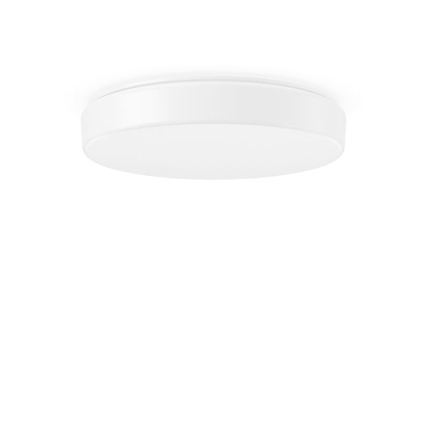 FLAT POLYMERO KREIS, 24 W, 2600 lm, 840, white, on/off Ceiling and wal image 2