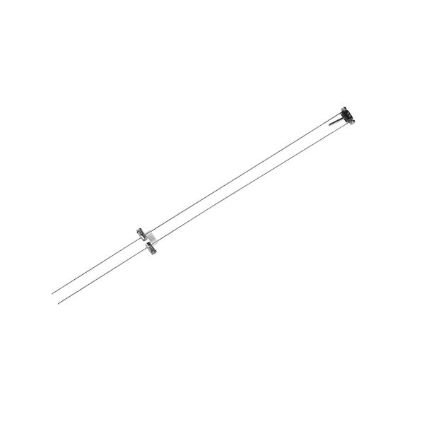CABLE LUMINAIRE, for TENSEO, QR-C51, chrome, 1 pc image 3