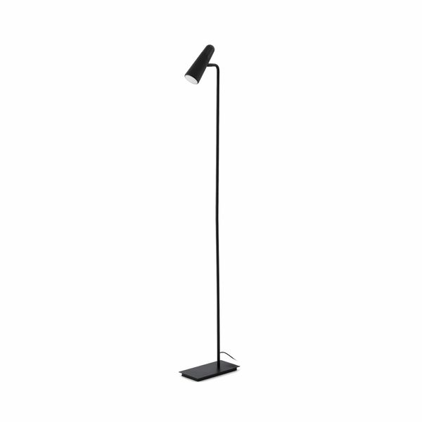 LAO BLACK FLOOR LAMP image 1