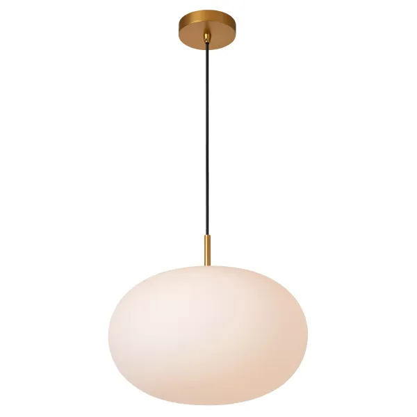 ELYSEE Pendant light-Opal-Ø38-1xE27-40W-Glass image 1