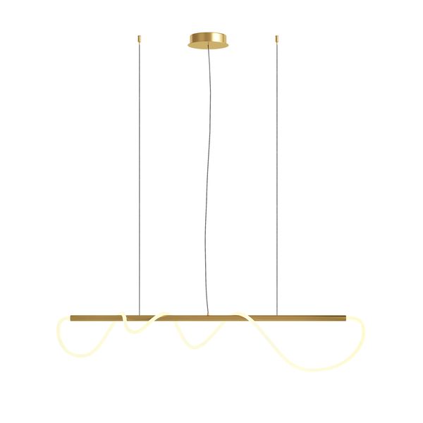 Modern Tau Pendant lamp Gold image 1