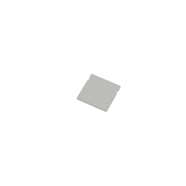 End Cap w/o hole for Surface Mounted Profile 20x20mm IP20 Silver image 1