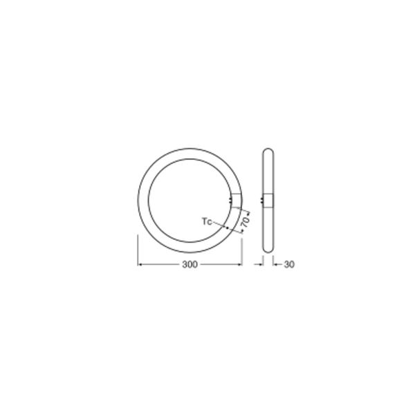 LED TUBE T9 EM 18.3W 830 G10q image 10