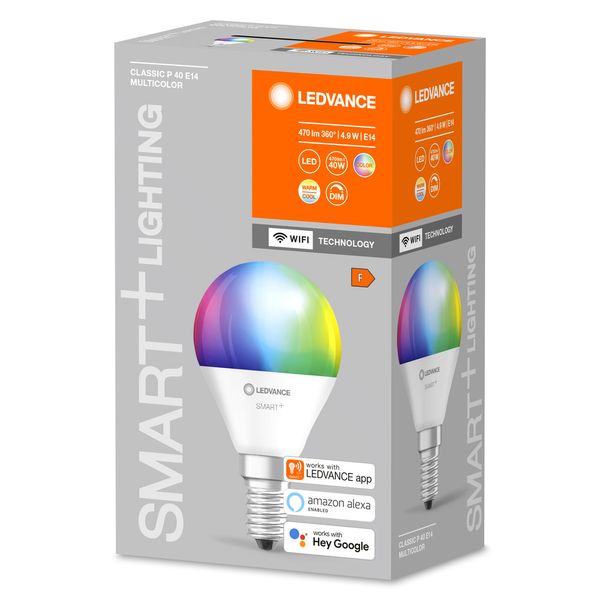 SMART+ WiFi Mini Bulb Multicolour 40 4.9 W/2700…6500 K E14 image 7