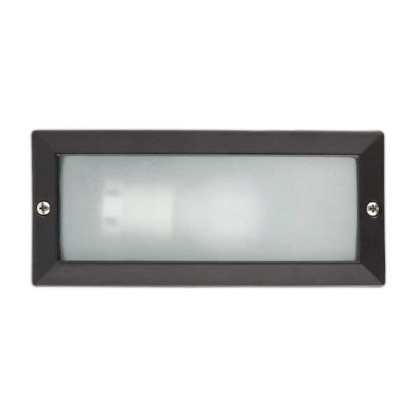 LISO RECESSED BLACK 1 X E27 40W image 1