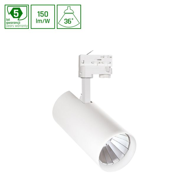 MDR BRANTA LUX 840 19W 230V 36DEG WHITE DIM image 1