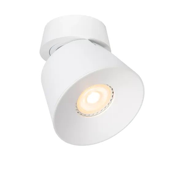 Lucide TRIGONO - Ceiling spotlight - Ø 10,5 cm - 1xGU10 - White image 1