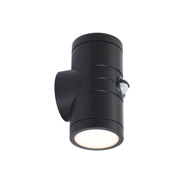 Reef CCT Bi-directional Wall Light PIR Black image 1