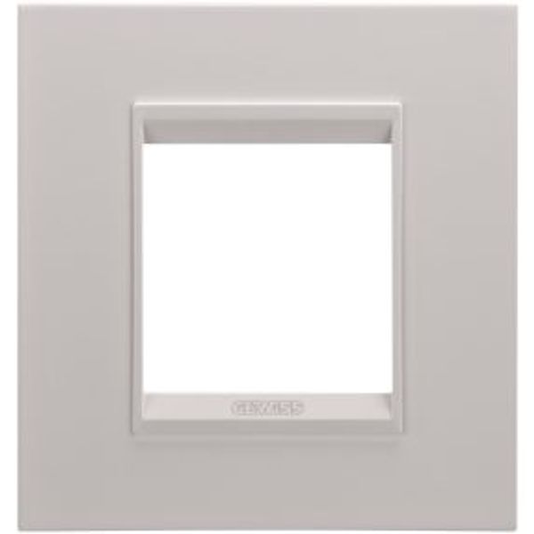 LUX INTERNATIONAL PLATE - IN METAL - 2 MODULES - MONOCHROME NATURAL BEIGE - CHORUSMART image 1