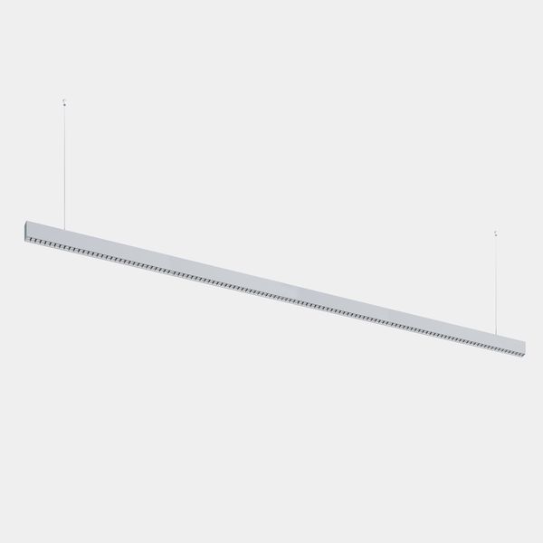 Lineal lighting system Infinite Slim Continuidad Pendant 2800mm 71.4 3000K CRI 90 DALI-2/PUSH Brushed anodise IP40 8702lm image 1