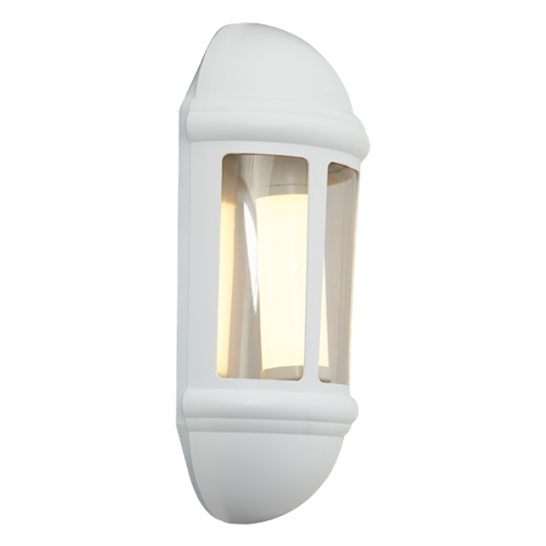 Latina Half Lantern Photocell White image 2