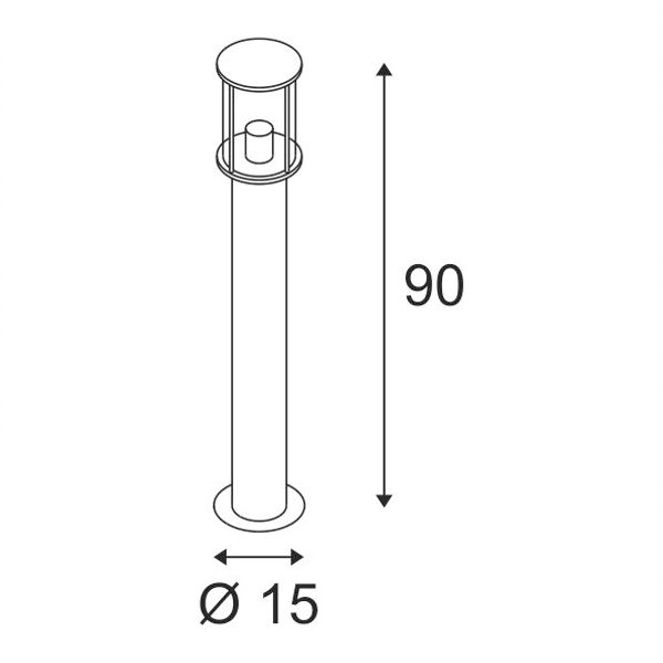 PHOTONIA, pathway and floor stand, A60, round, anthracite image 3