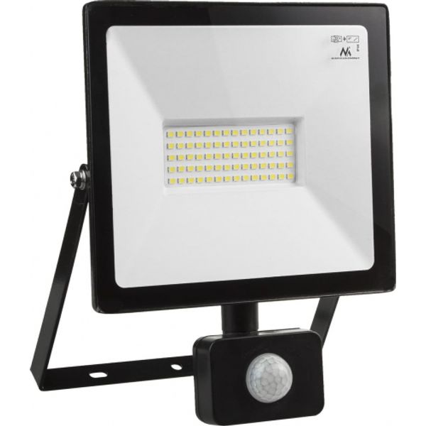 Floodlight LED 50W 5000K with sens. FLS-50BD LFI image 1