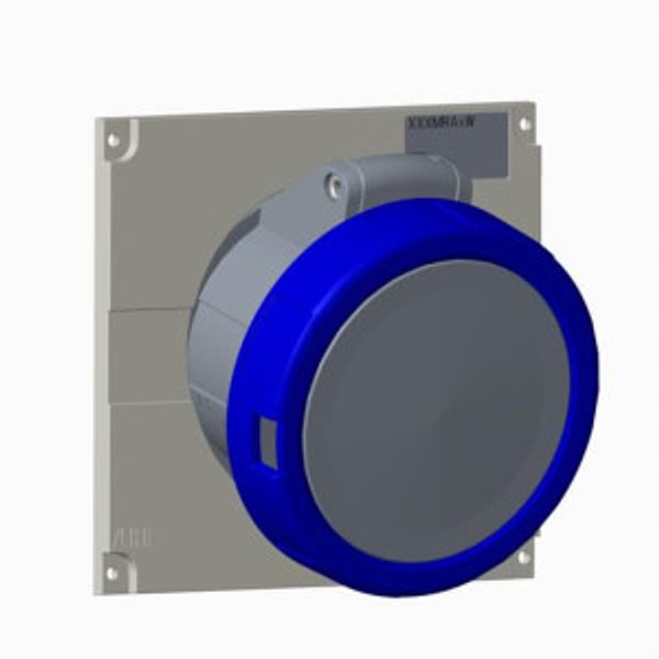 332ERAU9W Panel mounted socket image 2