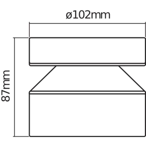 ENDURA® STYLE CYLINDER Ceiling 6W image 3