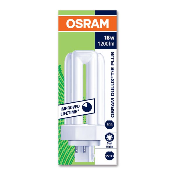 DULUX T/E 18W/840 PLUS GX24Q FS1   OSRAM image 4