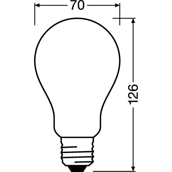 PARATHOM® Retrofit CLASSIC A 150 16 W/2700K E27 image 3