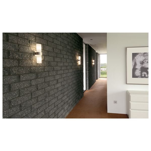 DENA II wall lamp E14, max 2x40W, brushed Alu image 6