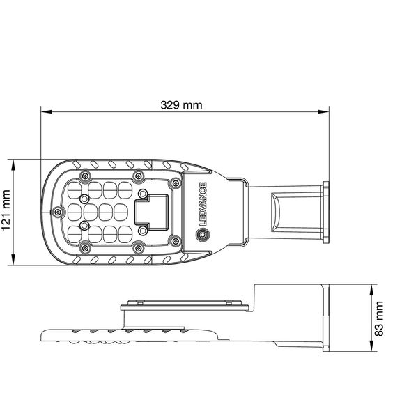 ECO AREA S SPD 30W 865 3600LM GR image 2