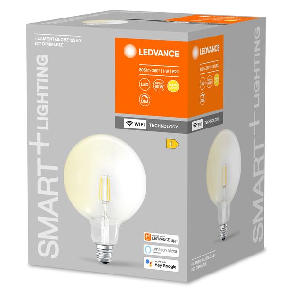 SMART+ WiFi Filament Globe Dimmable 60 5,5W E27 image 7