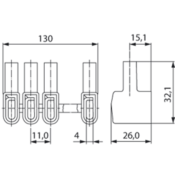 Socket outlet Socket outlet with hinged lid image 6