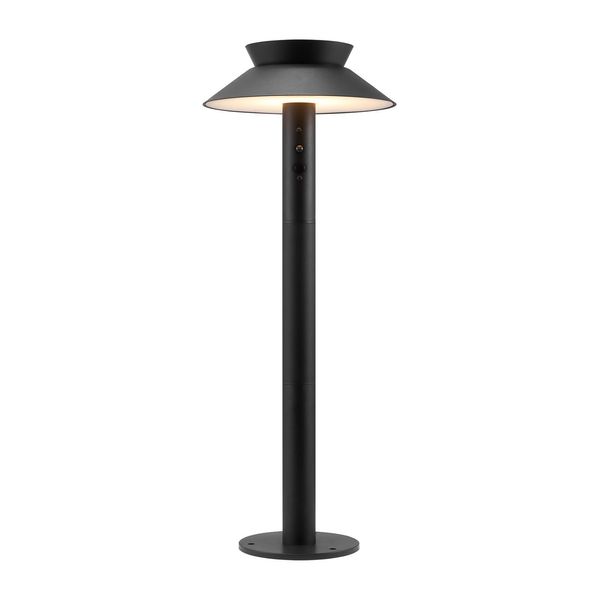 Justina garden | Solar Light | Black image 1