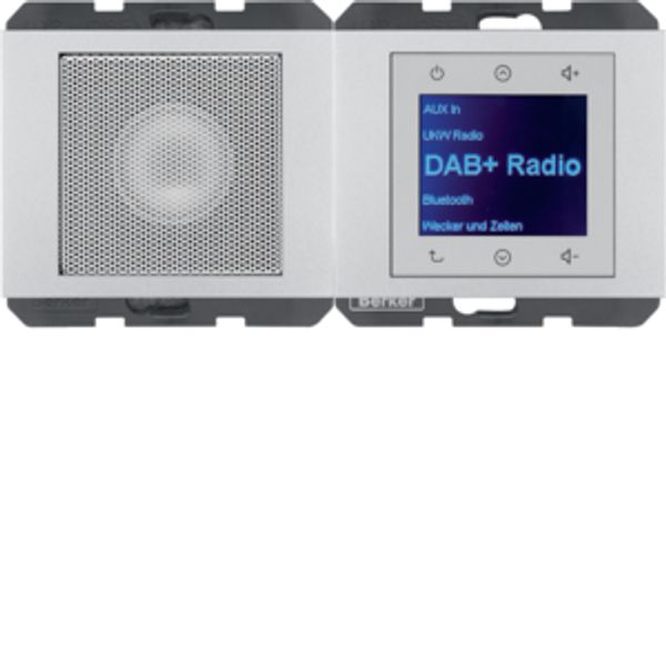 Radio Touch with Loudspeaker DAB+, Bluetooth K.x alu image 1