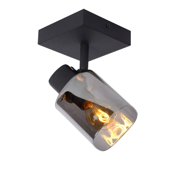 Lucide ALION - Ceiling spotlight - 1xE14 - Black image 1