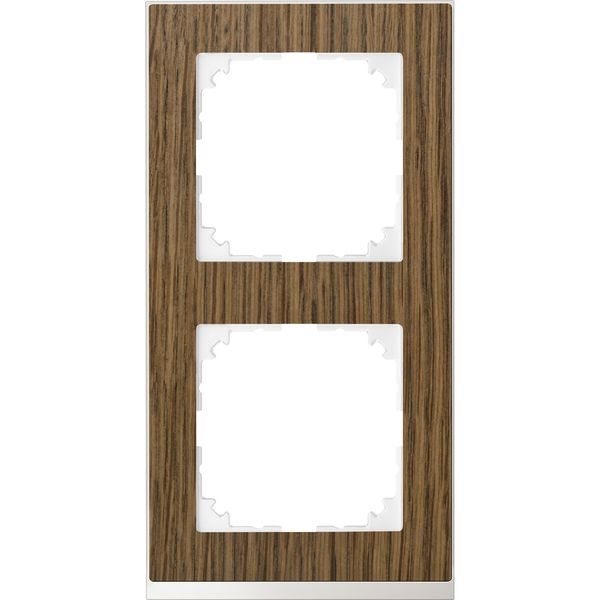 M-Pure Decor 2-gang frame Oak image 1