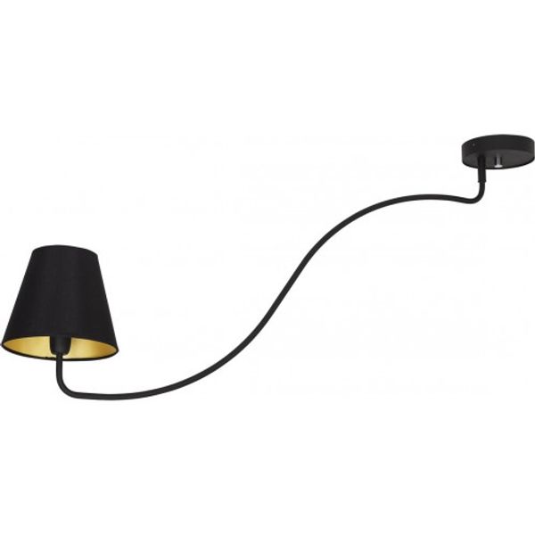 Luminaire NOWODVORSKI 6556 SWIVEL BLACK  E14/1x40W image 1