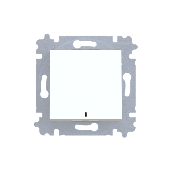 3559H-A25445 01W Flush Mounted Inserts Rocker lever with LED exchangeable 1 rocker 250 V (Two-way switch) image 1