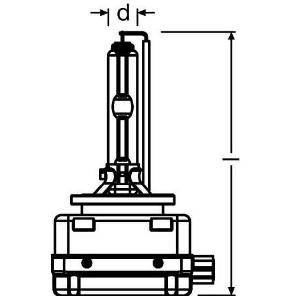 66340 35W PK32D-5 FS1 OSRAM image 2