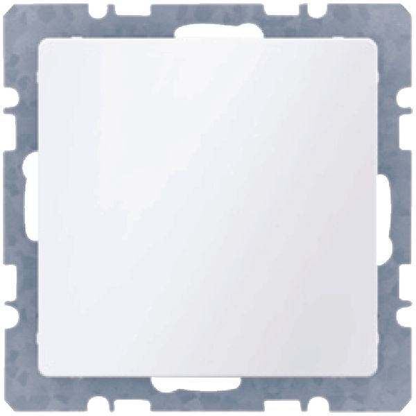 Blind plug centre plate, base + spreader claws, Q.1/Q.3, p. white velv image 1