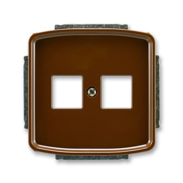 5014A-A02018 H Cover plate for communication inserts image 1