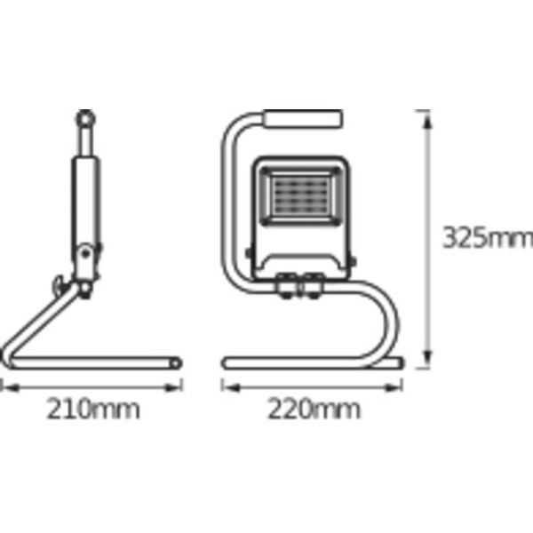 WORKLIGHTS S-STAND 30 W 4000 K image 8