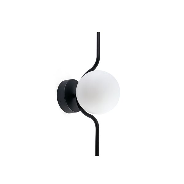 LE VITA WALL LAMP BLACK LED 6W 2700K image 1