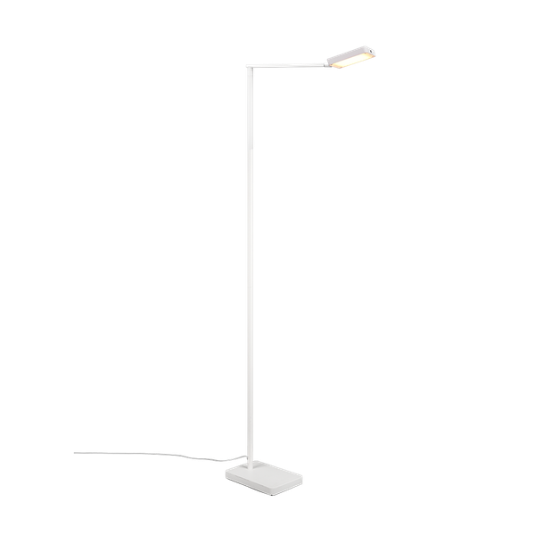 Pavia LED floor lamp matt white image 1